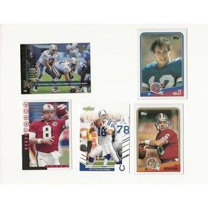 Steve Young Marino Montana Jim Kelly Lot HOF Topps Score 1988 Upper Deck Manning